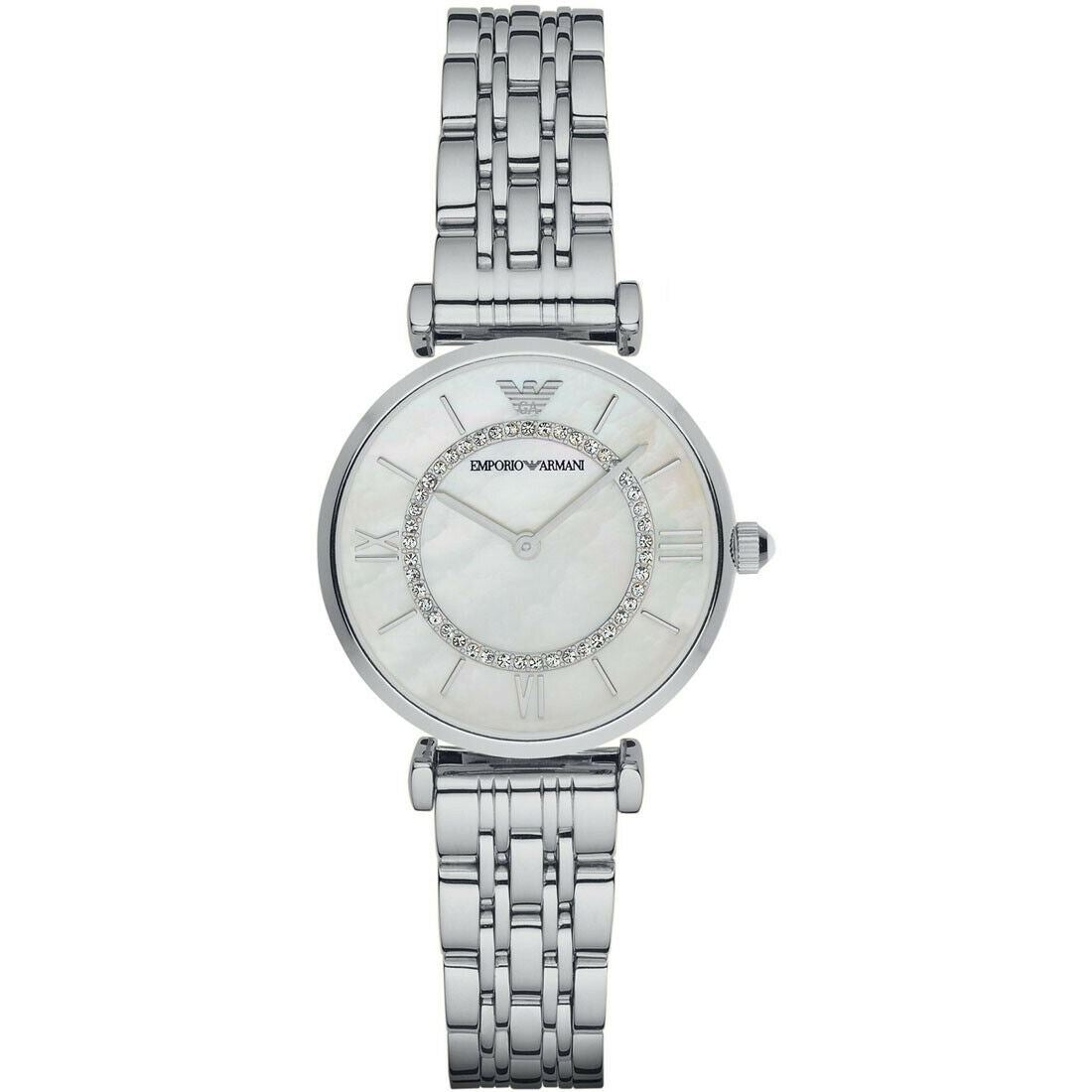 Emporio Armani AR1908 Classic Mother Of Pearl Dial Ladies Watch Emporio Armani AR1908 Classic Mother Of Pearl Dial Ladies Watch